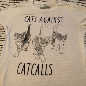 Cats Against Catcalls T-shirt